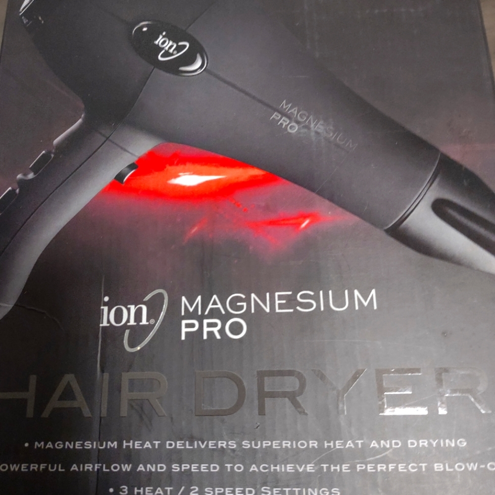 New! ion magnesium pro hair dryer